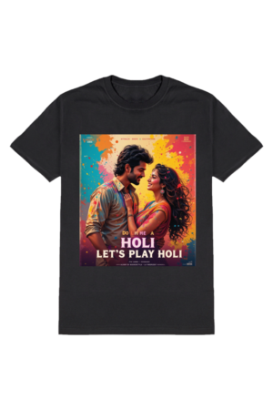 Unisex Bollywood Style Holi T-shirt design 3