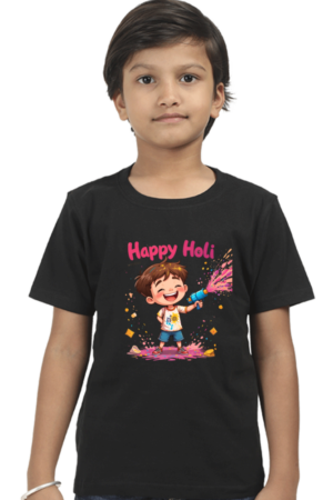 Kids Holi T-shirt Design 4