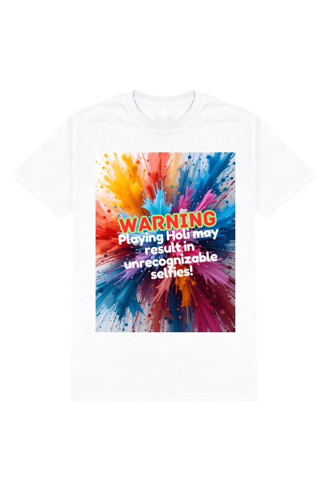 Unisex Holi Warning Funny T-shirt - Image 2