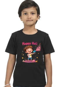 Kids Holi T-shirt Design 4