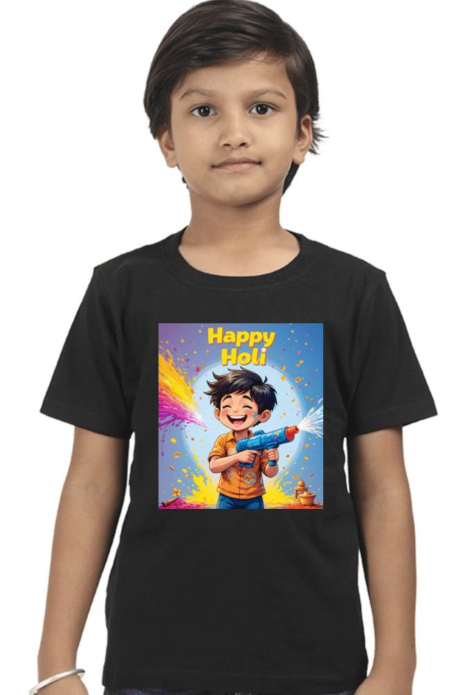 Kids Holi t-shirt design 6