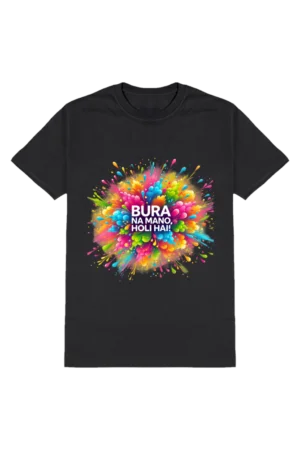 Unisex Bura na mano Holi hai T-Shirt