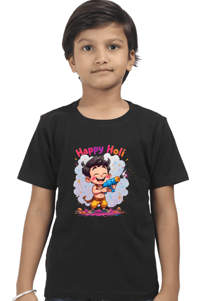 kids Holi T-shirts design 2