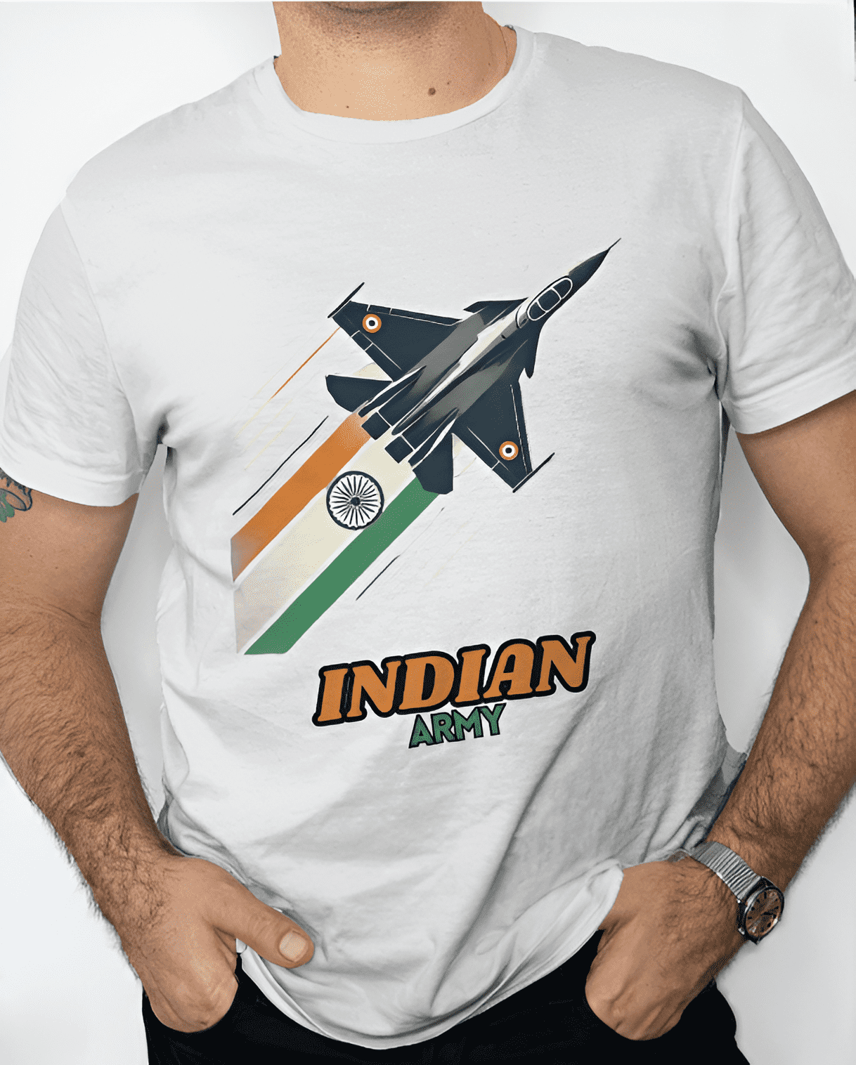 Unisex Indian Airforce Premium Heavy & Soft T-Shirt