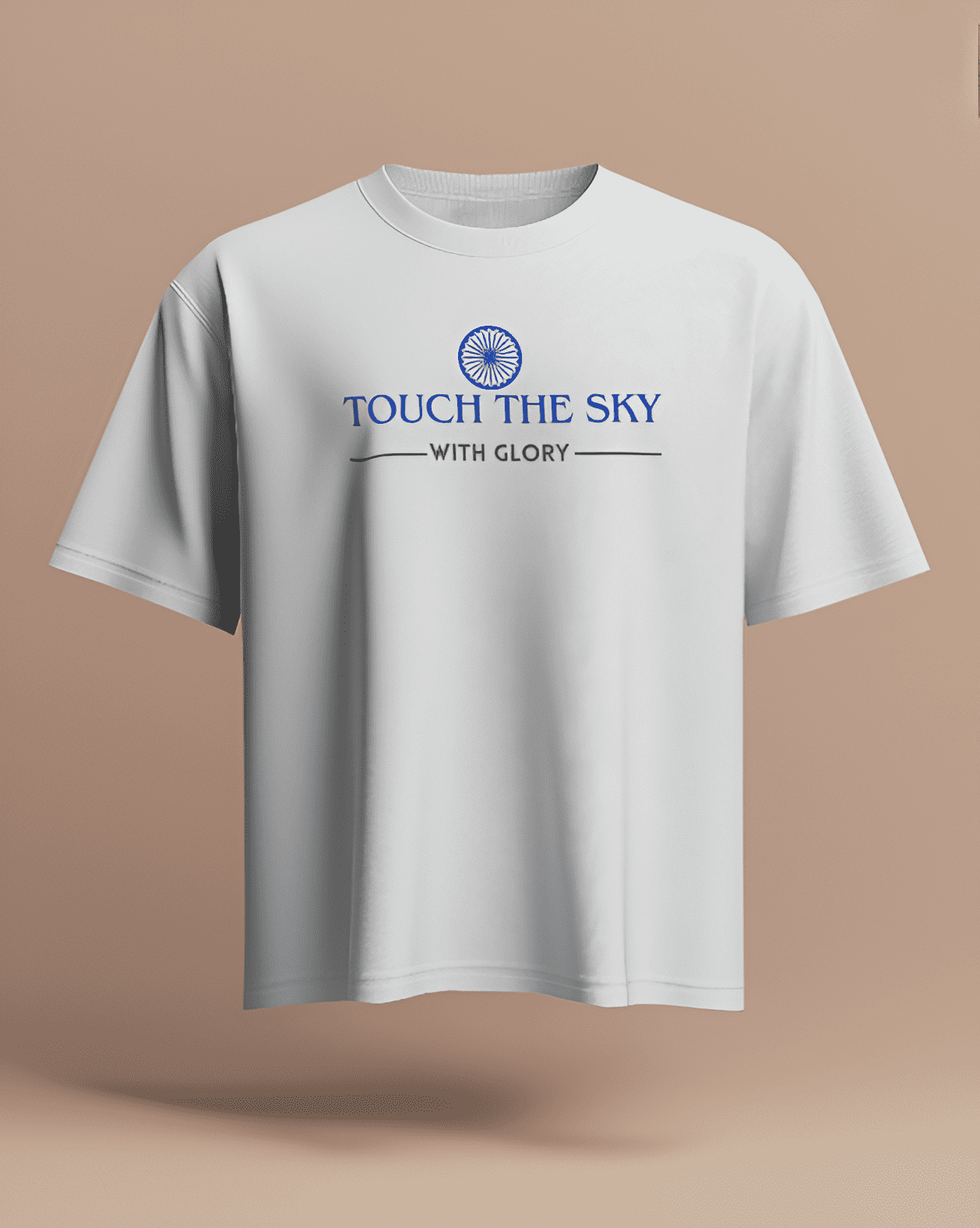 Unisex Indian Air Force Minimalist T-Shirts "Touch The Sky"