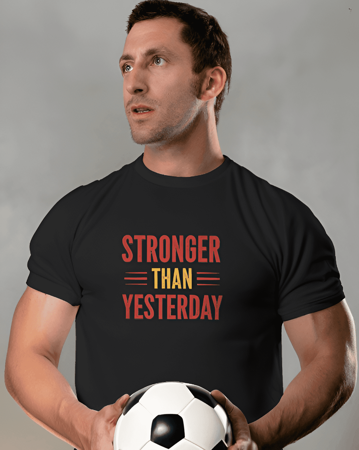 Unisex "Stronger Than Yesterday" T-Shirt