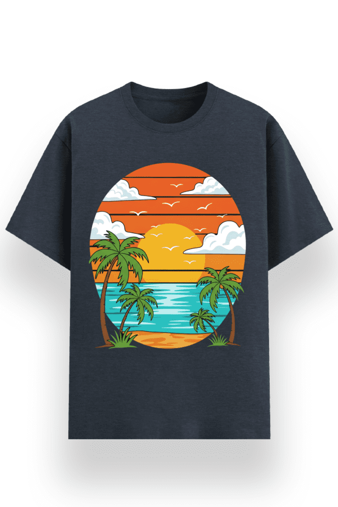 Men's summer version T-shit