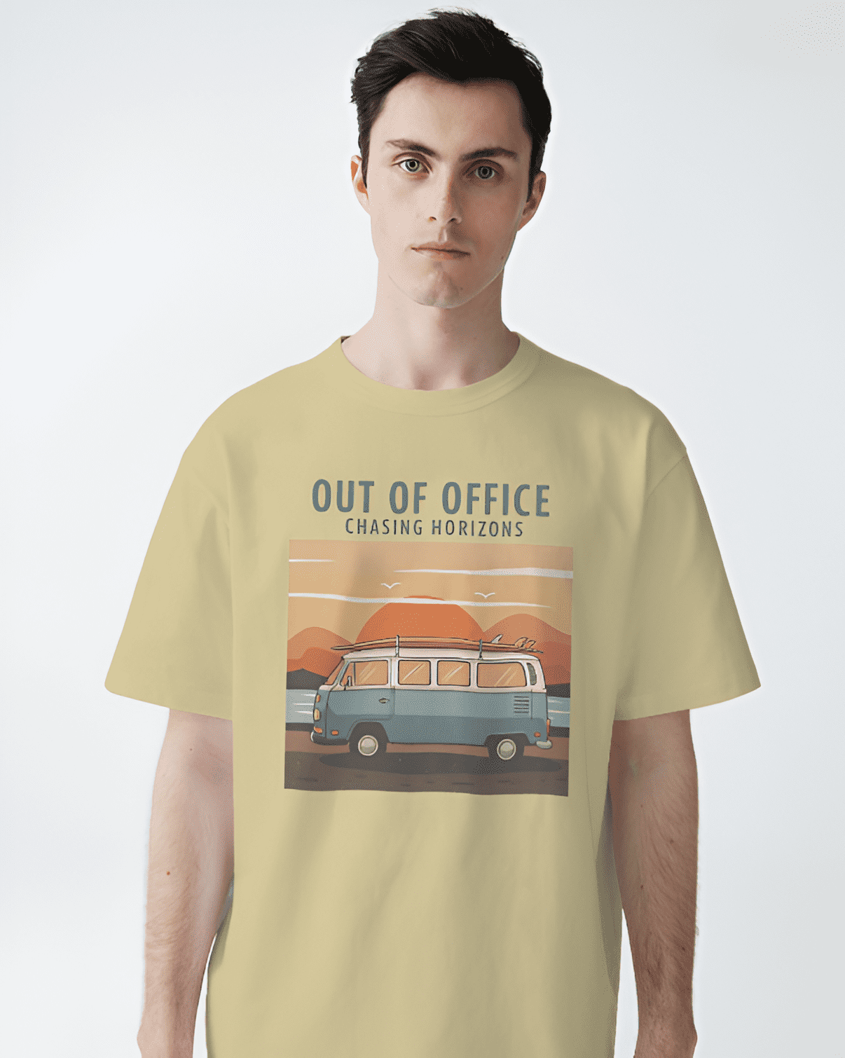 Unisex Out of office summer oversized  T-shirt